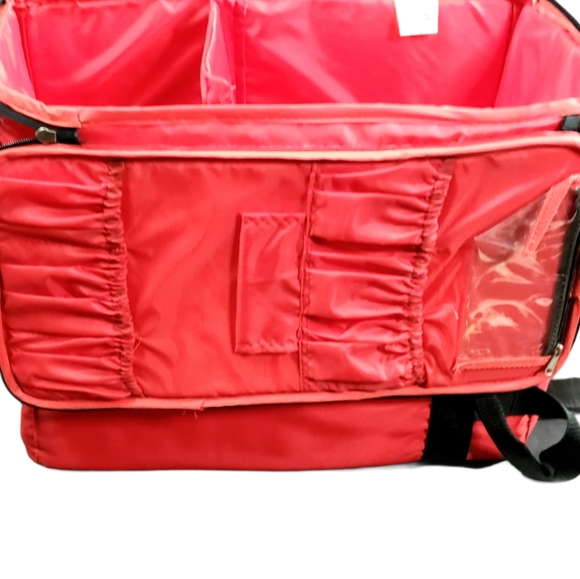 ❤️ VINTAGE WILSON Red Padded Locker Duffle Tote - Picture 7 of 7